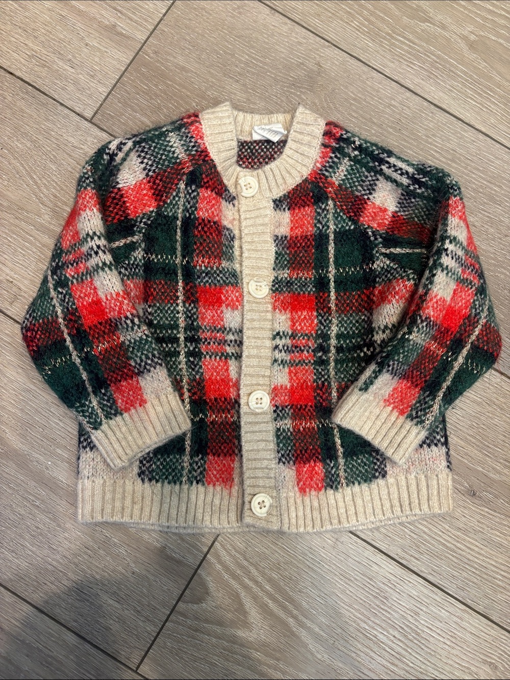 H&M Holiday Cardigan Crewneck Sweater 12mo